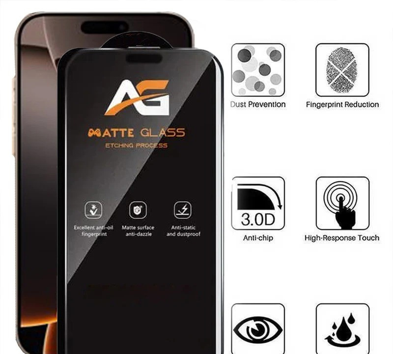 محافظ صفحه نمایش مات اپیکوی مدل AG Matte Etching مناسب برای گوشی موبایل اپل iPhone 17