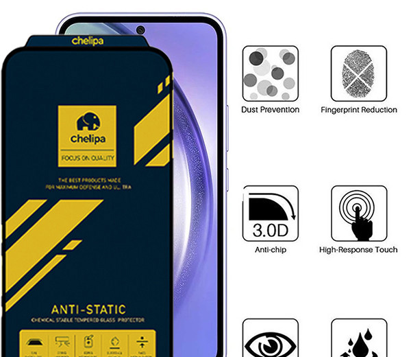 محافظ صفحه نمایش اپیکوی مدل Chelipa Anti-Static مناسب برای گوشی موبایل شیائومی Redmi Poco F7 / K80 Ultra