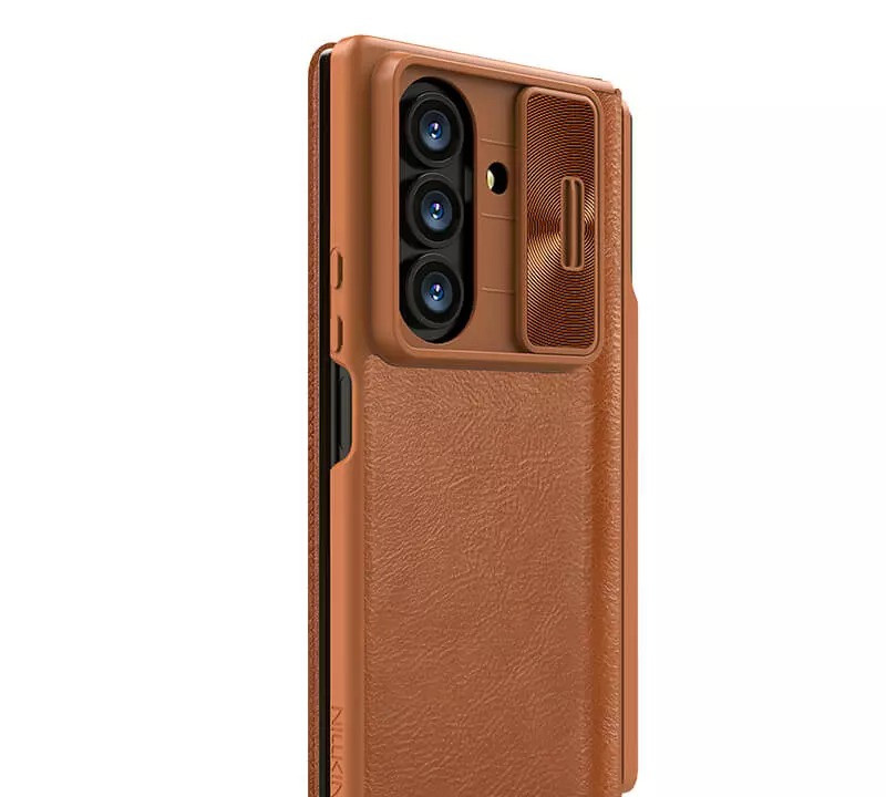 کیف کلاسوری نیلکین مدل Qin Pro Leather مناسب برای گوشی موبایل سامسونگ Galaxy Z Fold 7