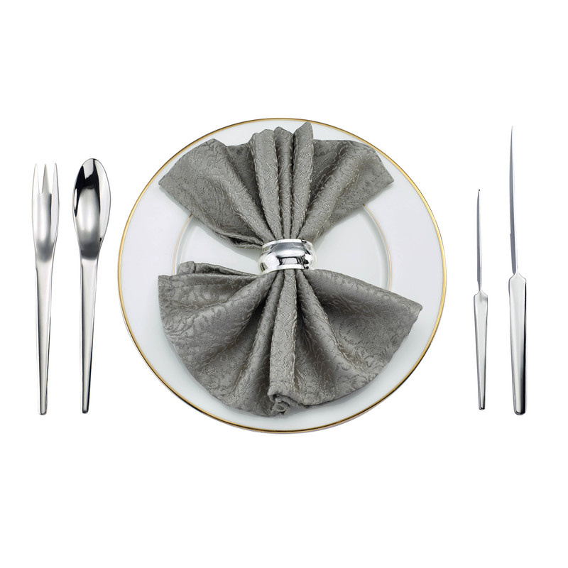 سرویس قاشق و چنگال 142 پارچه جی فی نی مدل 194 لاکچری