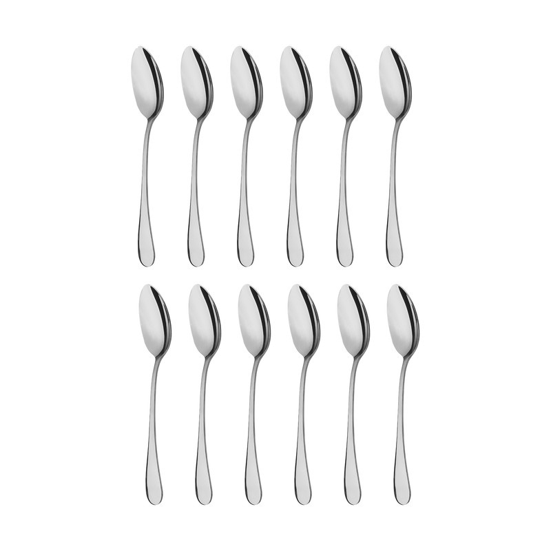 سرویس قاشق و چنگال 32 پارچه صنایع استیل ایران مدل جنوا