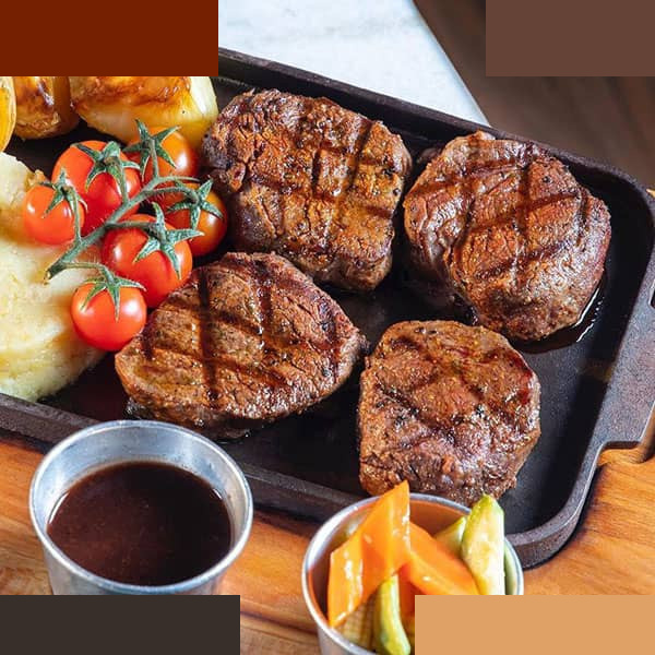 کارد استیک جی فی نی کد T-01 مجموعه 2 عددی