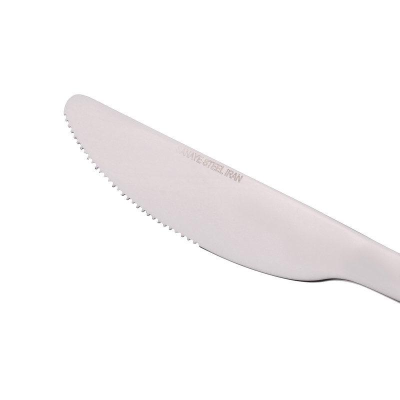 کارد غذاخوری صنایع استیل ایران مدل پارما بسته 6 عددی