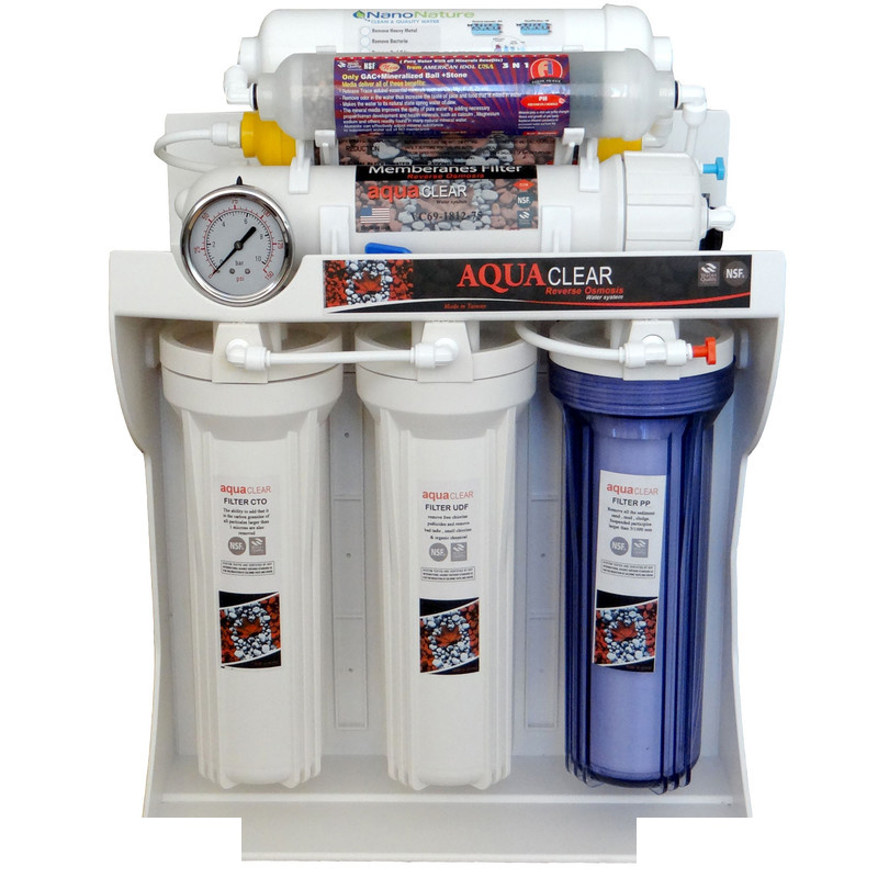 دستگاه تصفیه کننده آب خانگی آکوآ کلر مدل RO-NATURE-3340 دستگاه تصفیه کننده آب خانگی آکوآ کلر مدل RO-NATURE-3340