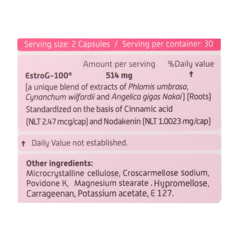 کپسول ژن استروجی بهستان بهداشت 60 عدد