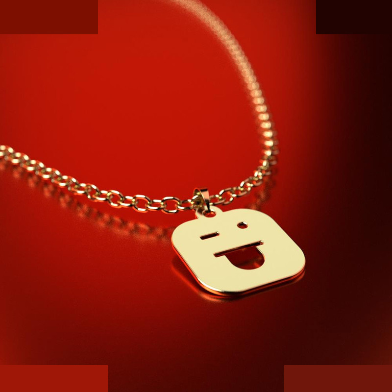 نیم ست طلا 18 عیار زنانه مدوپد مدل ایموجی کد NA13498