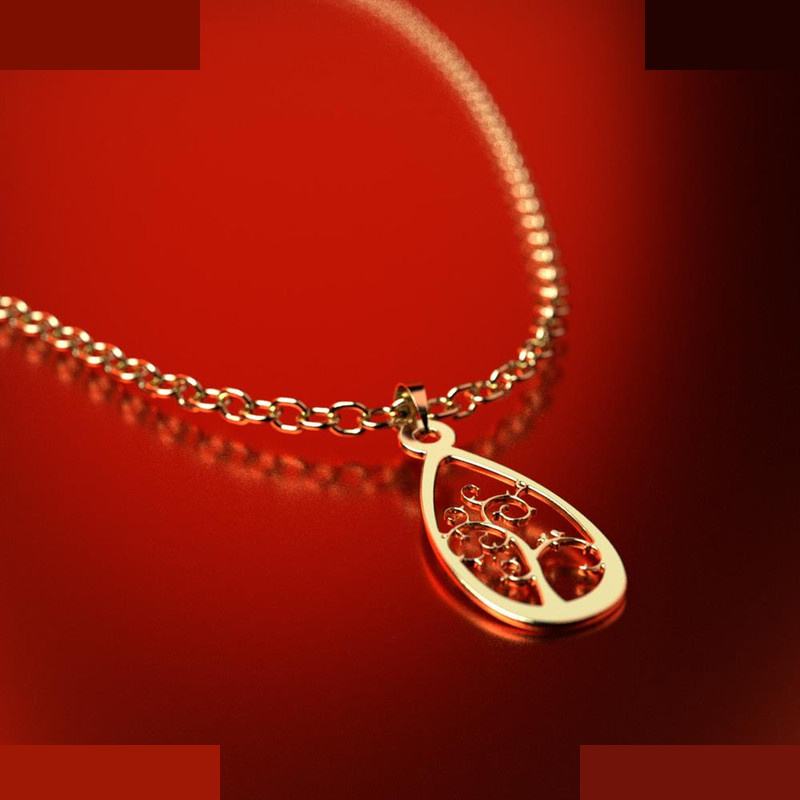 نیم ست طلا 18 عیار زنانه مدوپد مدل درخت کد NA14657