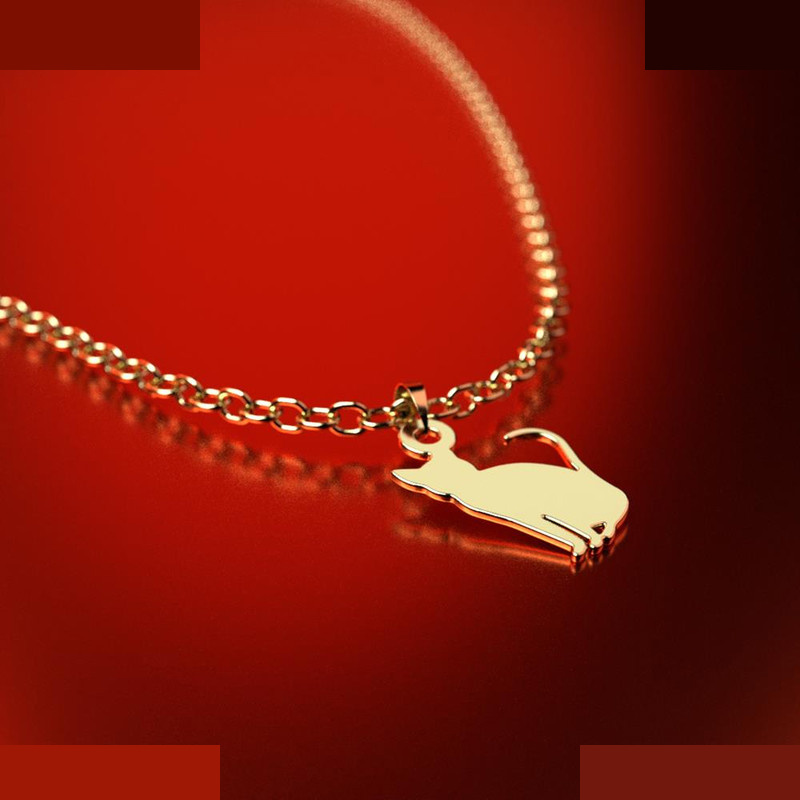 نیم ست طلا 18 عیار زنانه مدوپد مدل گربه کد NA14674 نیم ست طلا 18 عیار زنانه مدوپد مدل گربه کد NA14674