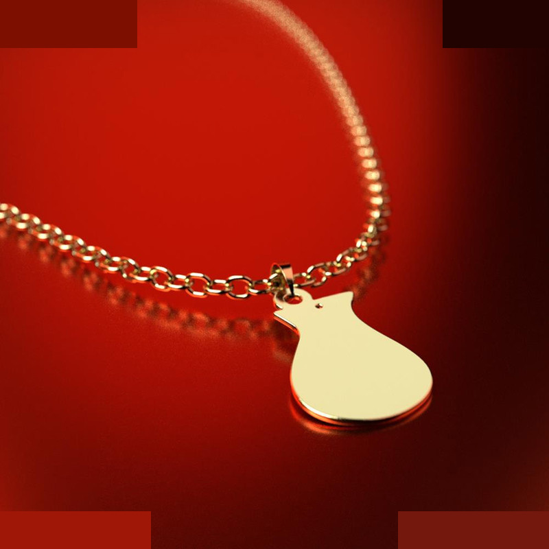 نیم ست طلا 18 عیار زنانه مدوپد مدل هندسی کد NA15066