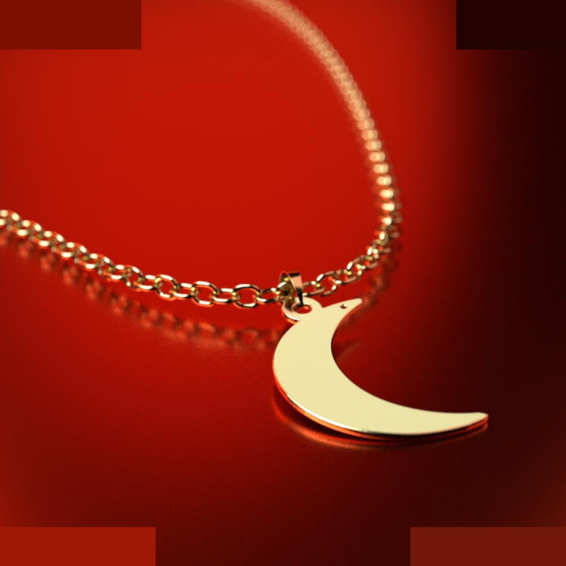 نیم ست طلا 18 عیار زنانه مدوپد مدل ماه کد NA15074