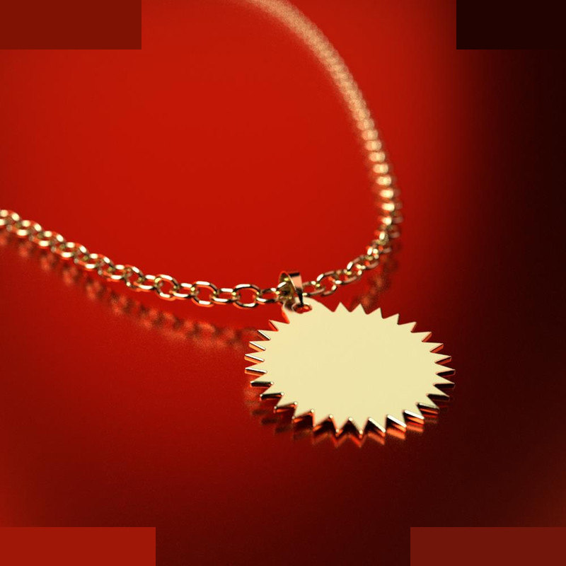 نیم ست طلا 18 عیار زنانه مدوپد مدل ستاره کد NA15616