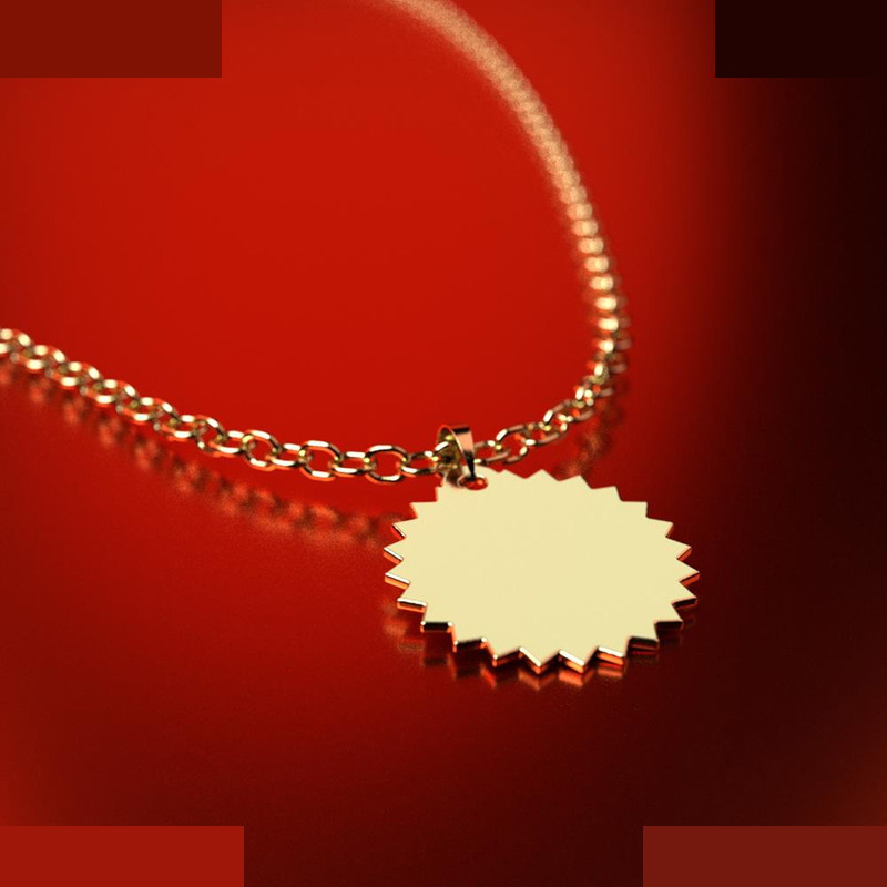 نیم ست طلا 18 عیار زنانه مدوپد مدل ستاره کد NA15622