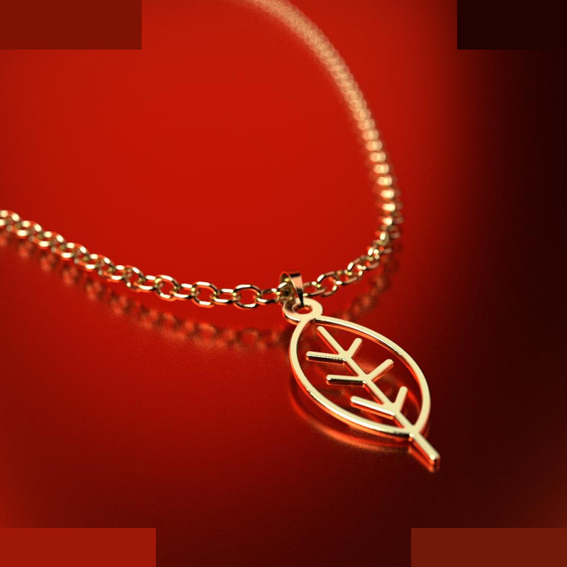 نیم ست طلا 18 عیار زنانه مدوپد مدل برگ کد NA15868