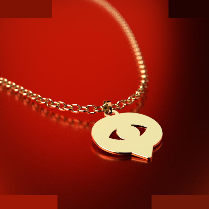 نیم ست طلا 18 عیار زنانه مدوپد مدل علامت چشم کد NA16037