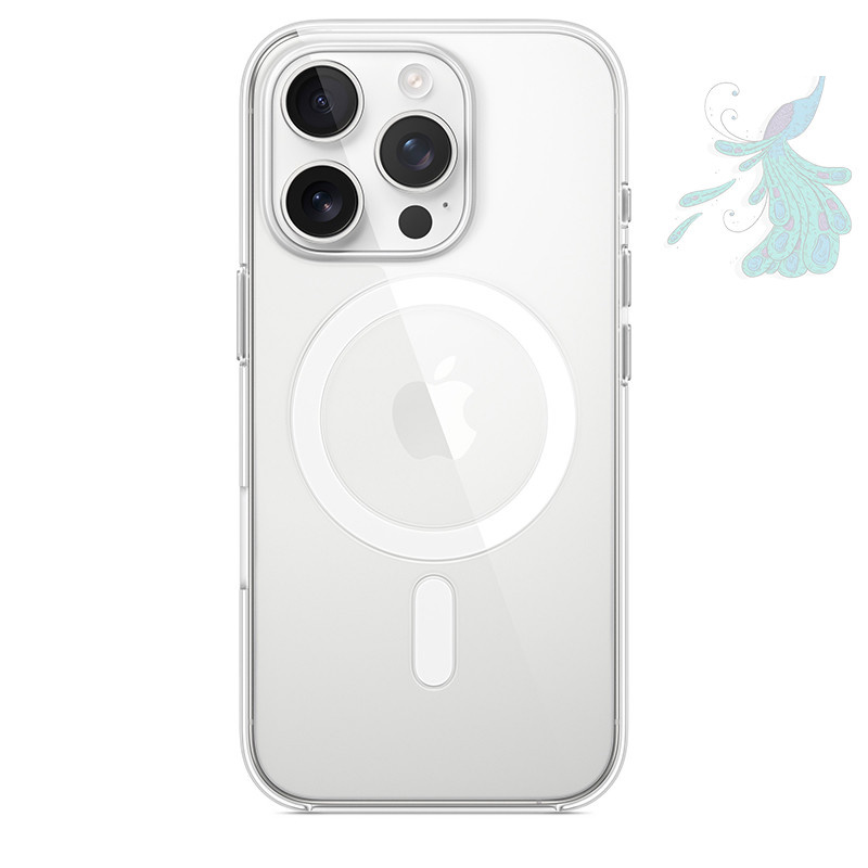 کاور گوشی موبایل اپل iPhone 16 Pro Max پیکوک مدل Clear Magsafe