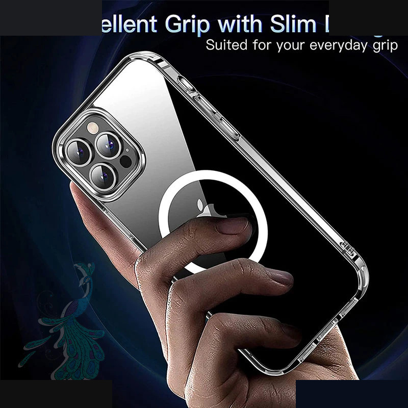 کاور گوشی موبایل اپل iPhone 11 Pro پیکوک مدل Clear Magsafe