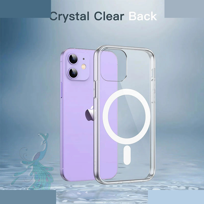 کاور گوشی موبایل اپل iPhone 12 Mini پیکوک مدل Clear Magsafe