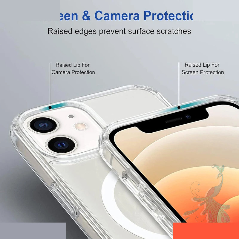 کاور گوشی موبایل اپل iPhone 11 پیکوک مدل Clear Magsafe