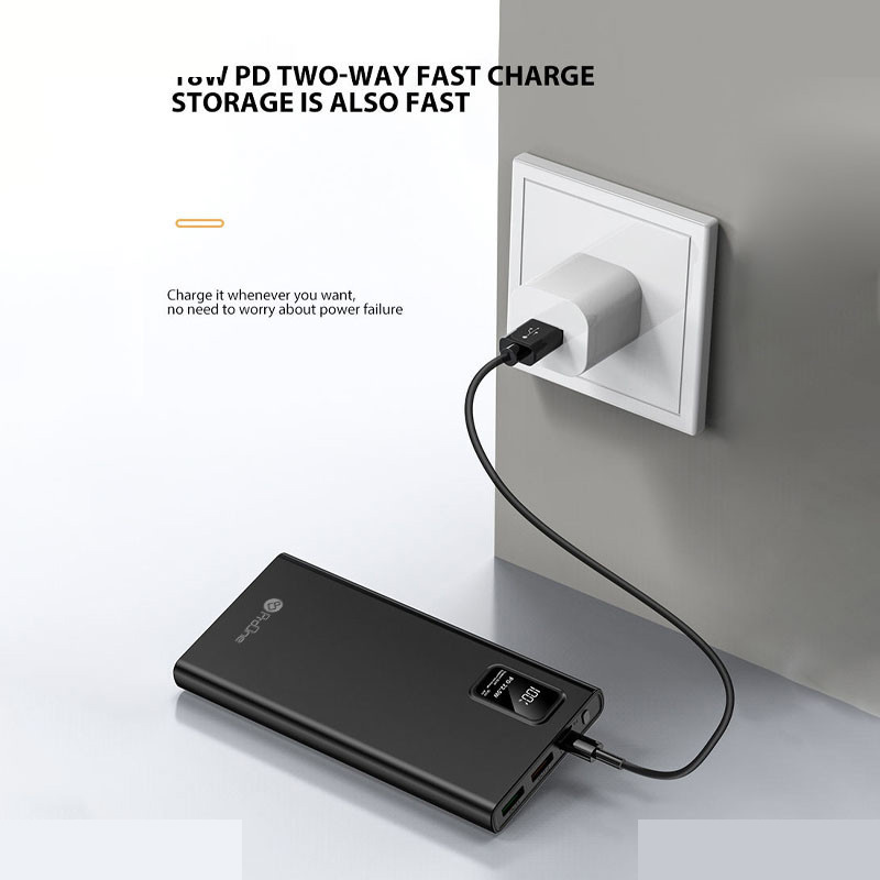 پاوربانک پرووان مدل PPB5108PD ظرفیت 10000 میلی آمپرساعت