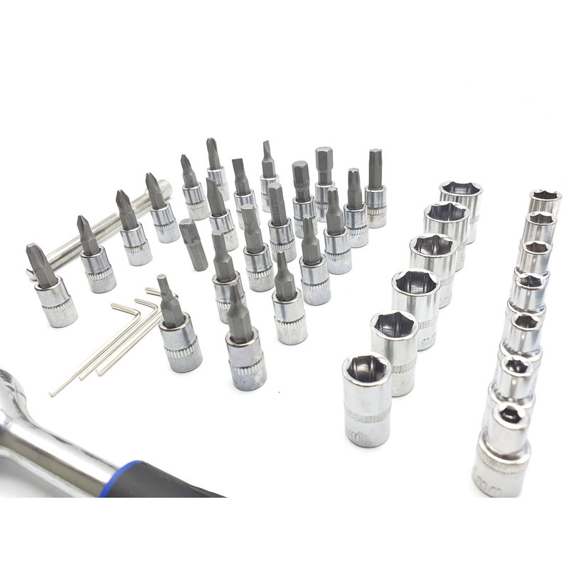 آچار همه کاره باس مدل DR.SOCKET-SET مجموعه 46 عددی