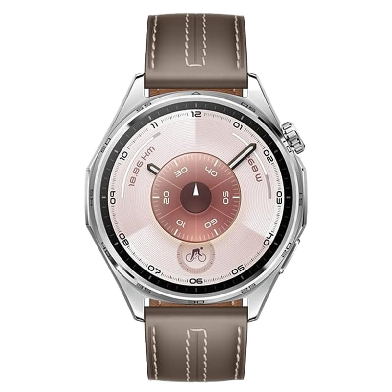 ساعت هوشمند هوآوی مدل WATCH GT 6 با بند چرم مصنوعی