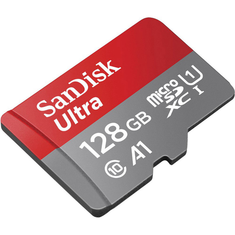 کارت حافظه Micro SDXC سن دیسک UHS-i Class 10 همراه با آداپتور SD ظرفیت 128GB