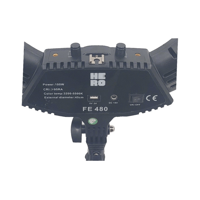 رینگ لایت هیرو مدل FE 480 100w