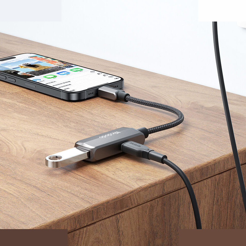 مبدل USB-C به OTG/USB-C مک دودو مدل CA-2830
