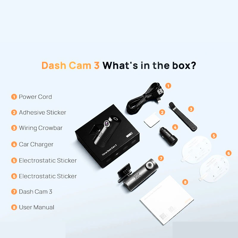 دوربین ثبت وقایع خودرو مدل Cam 3 M200