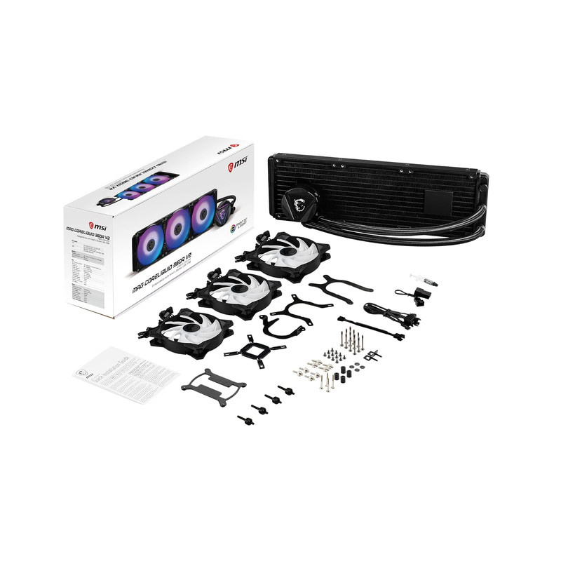 خنک کننده آبی ام اس آی مدل CORELIQUID 360R V2 خنک کننده آبی ام اس آی مدل CORELIQUID 360R V2