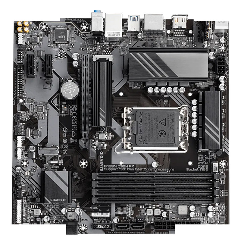 مادربرد گیگابایت مدل B760M DS3H AX rev. 1.x