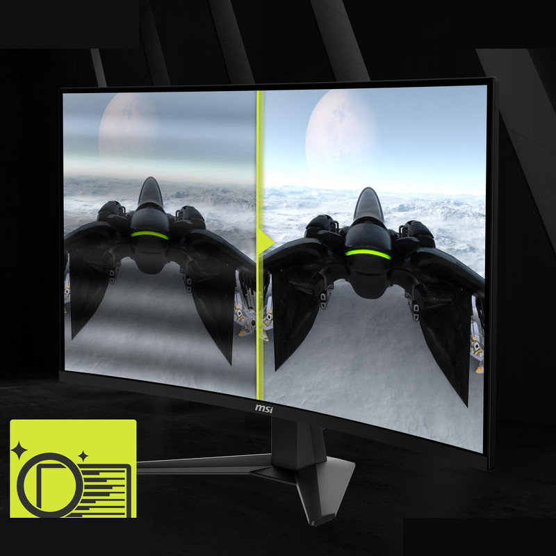 مانیتور خمیده گیمینگ 27 اینچ ام اس آی مدل MAG 276CXF