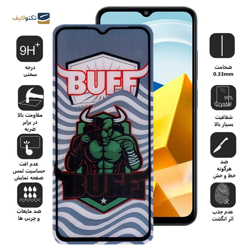 gallery-گلس گوشی آنر X8a بوف مدل Super Power-G 5D copy.png