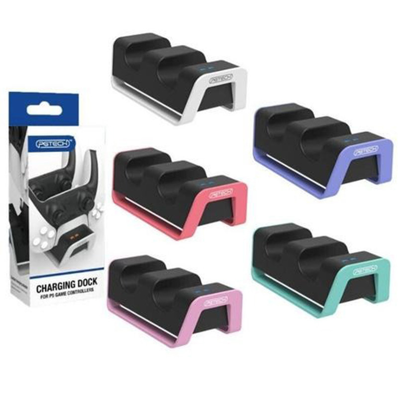 پایه شارژر دسته بازی پلی استیشن 5 پی جی تک مدل GP-502