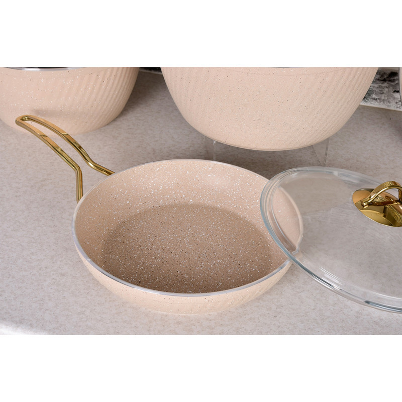 سرویس پخت و پز 10 پارچه ام جی اس مدل فورج ماربل