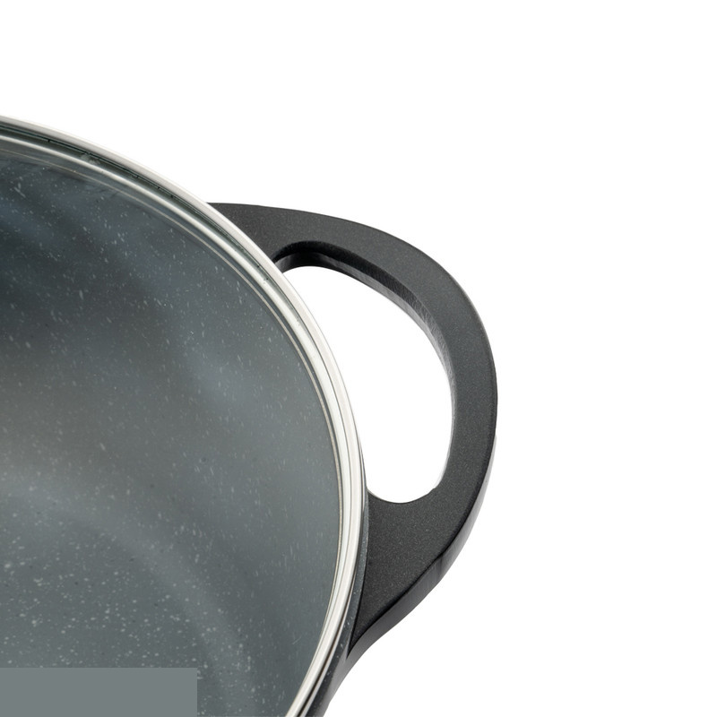 قابلمه گرانیت ام جی اس مدل D سایز 28