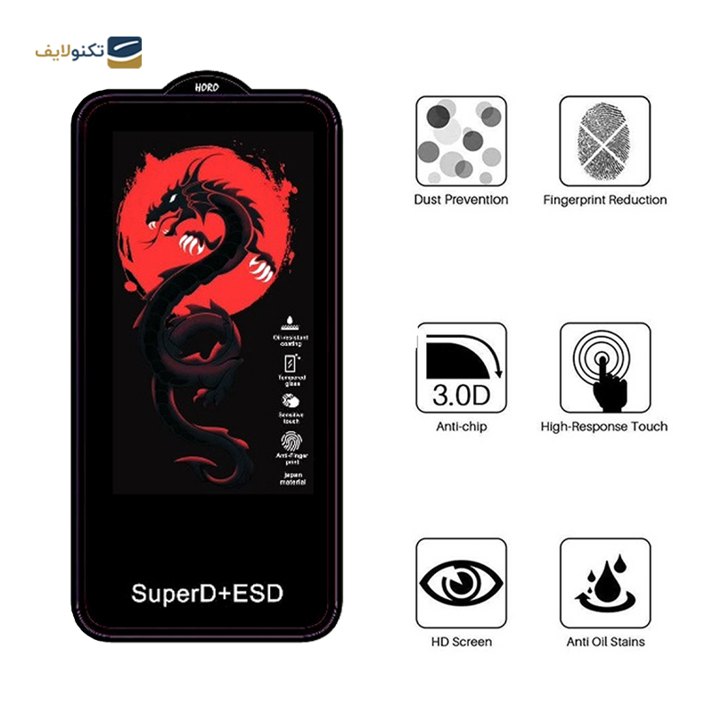 gallery-گلس گوشی شیائومی Redmi Note 12T Pro - 11T Pro Plus اپیکوی مدل Dragon ESD copy.png