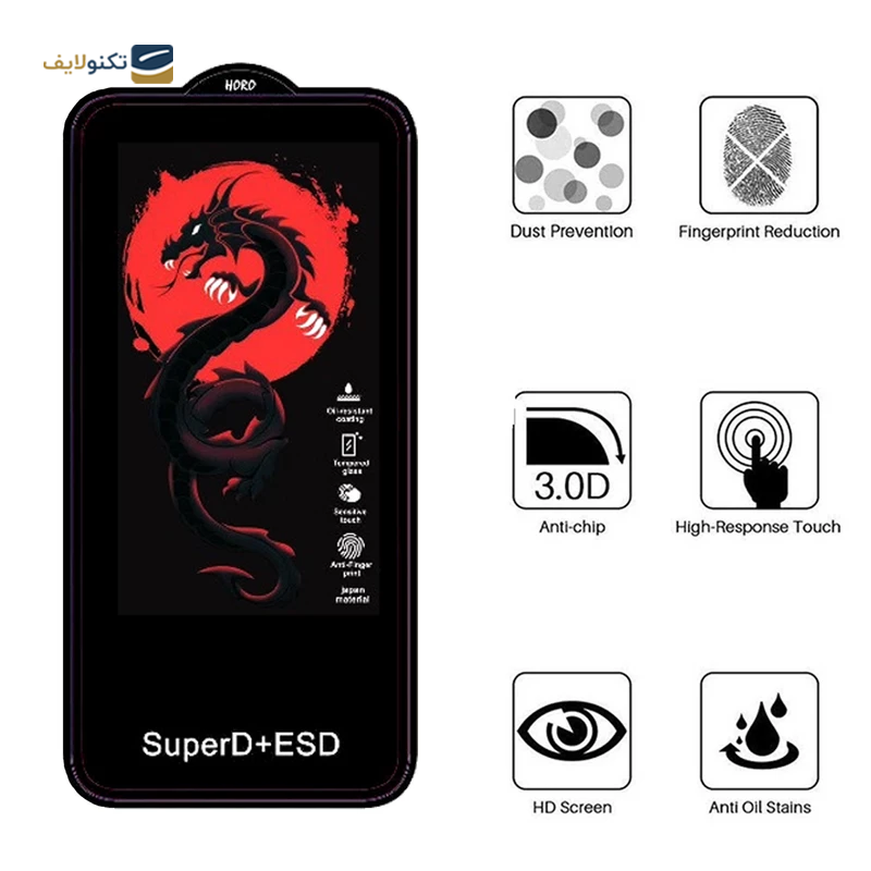 gallery-گلس گوشی پوکو X4 GT - M4 Pro 5G - X3 GT اپیکوی مدل Dragon ESD copy.png