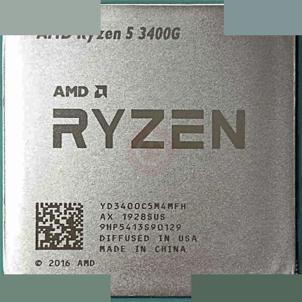 پردازنده ای ام دی مدل Ryzen 5 3400G تری پردازنده ای ام دی مدل Ryzen 5 3400G تری