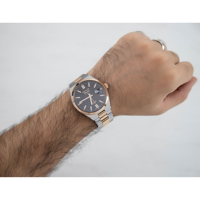 ساعت مچی عقربهای مردانه اوماکس مدل OOACZ001C2CI