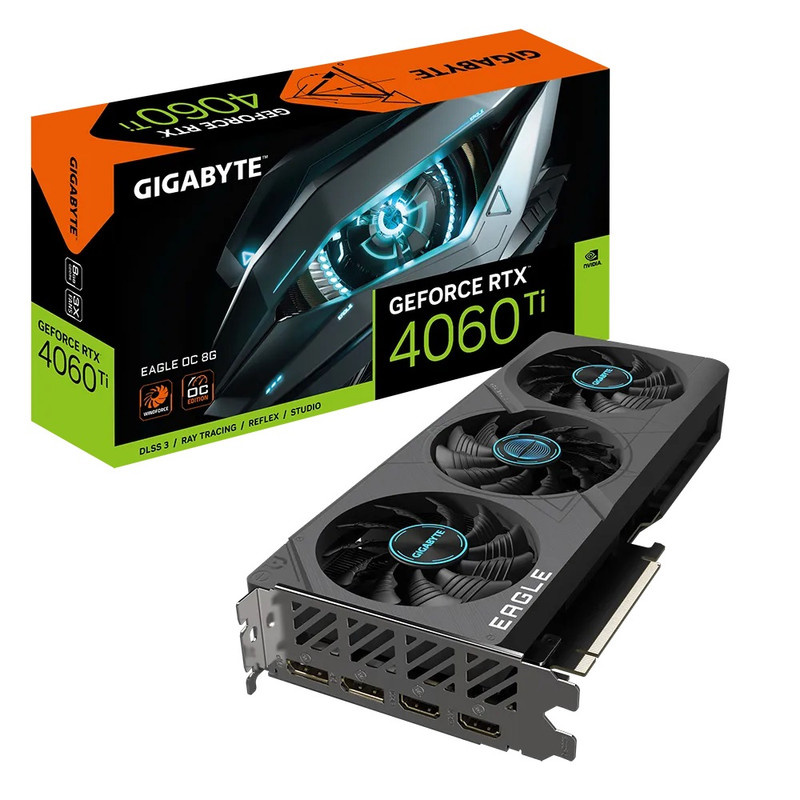 کارت گرافیک گیگابایت مدل GeForce RTX™ 4060 Ti EAGLE OC 8G