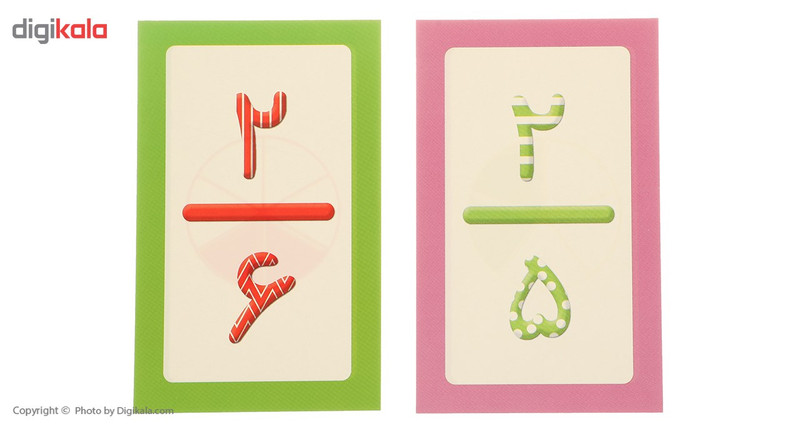 فلش کارت آموزش کسر اثر سوسن ژالی