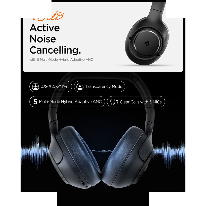 هدفون بی سیم اسپیگن مدل SA-HP P10