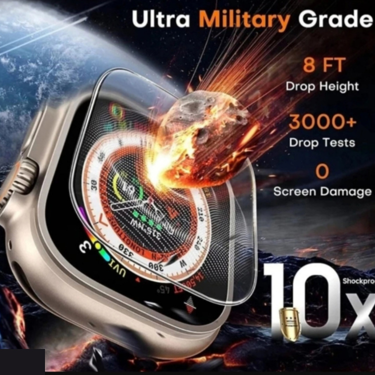 محافظ صفحه نمایش ساعت هوشمند اولترا مدل FULL GLUE مناسب اپل واچ سری 11 سایز 46 میلی متر محافظ صفحه نمایش ساعت هوشمند اولترا مدل FULL GLUE مناسب اپل واچ سری 11 سایز 46 میلی متر