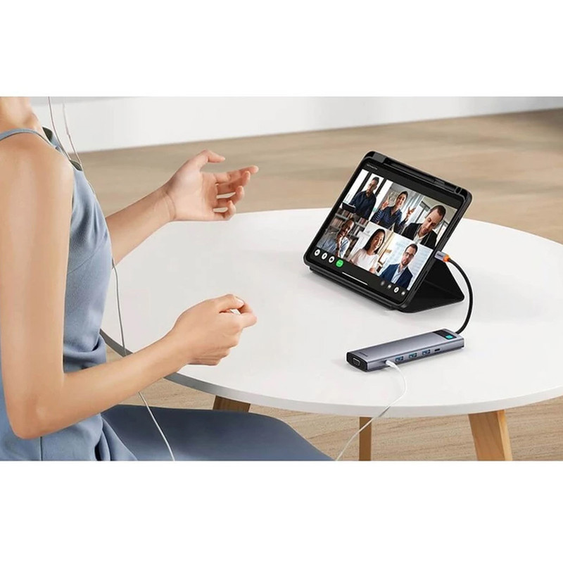 هاب 11 پورت USB-C بیسوس مدل BS-OH147