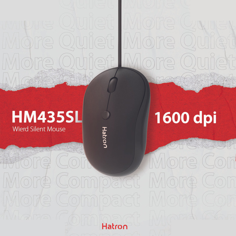 ماوس باسیم هترون مدل HM435SL