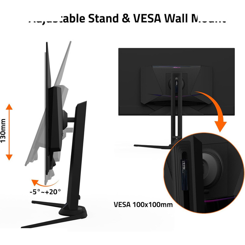 مانیتور گیمینگ 32 اینچ گیگابایت آروس مدل FO32U2 مانیتور گیمینگ 32 اینچ گیگابایت آروس مدل FO32U2