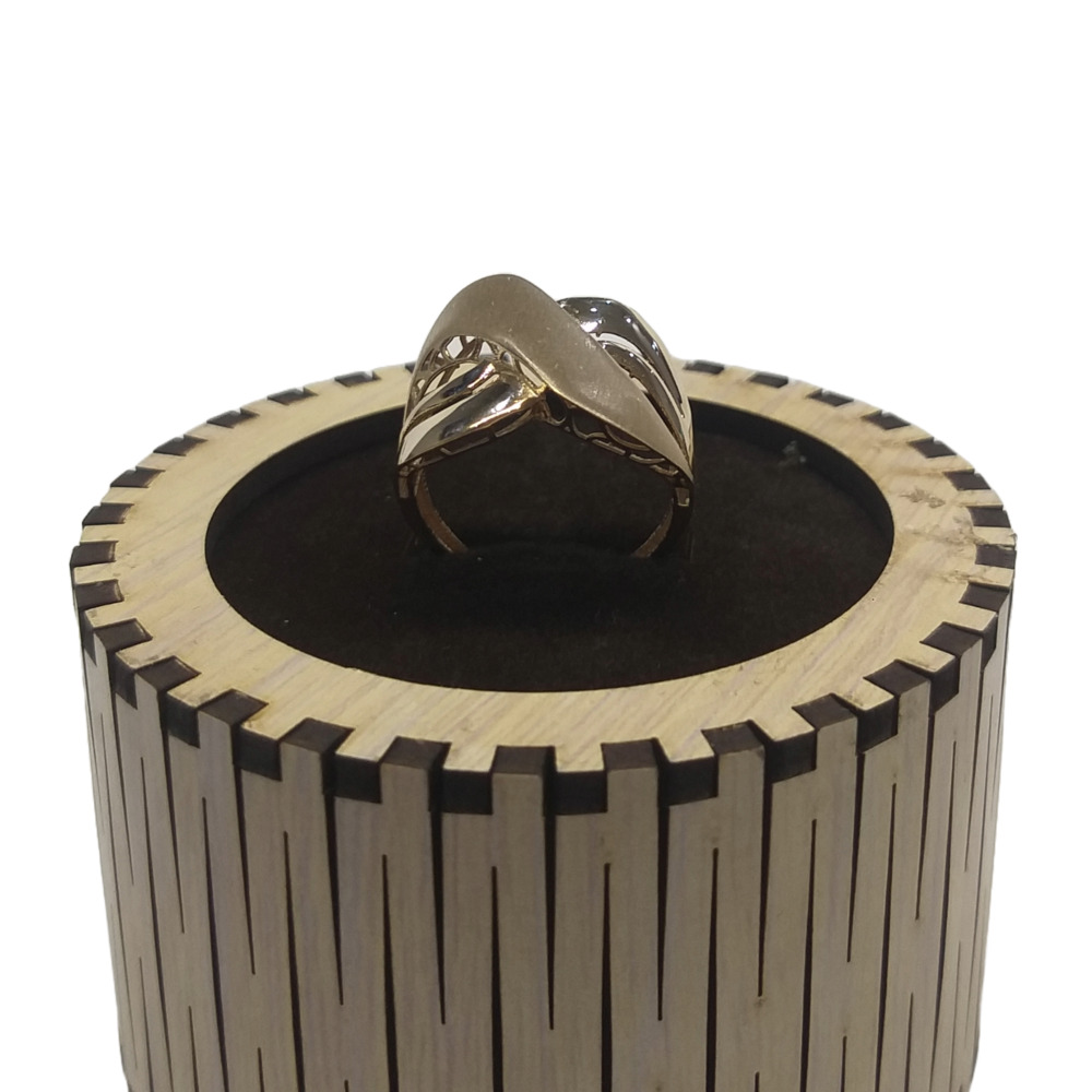 انگشتر طلا 18 عیار کد z376 قابل تغییر سایز