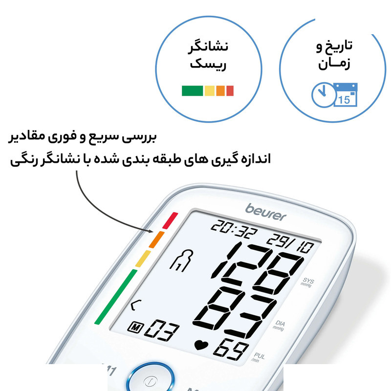فشار سنج بیورر مدل BM 45 فشار سنج بیورر مدل BM 45