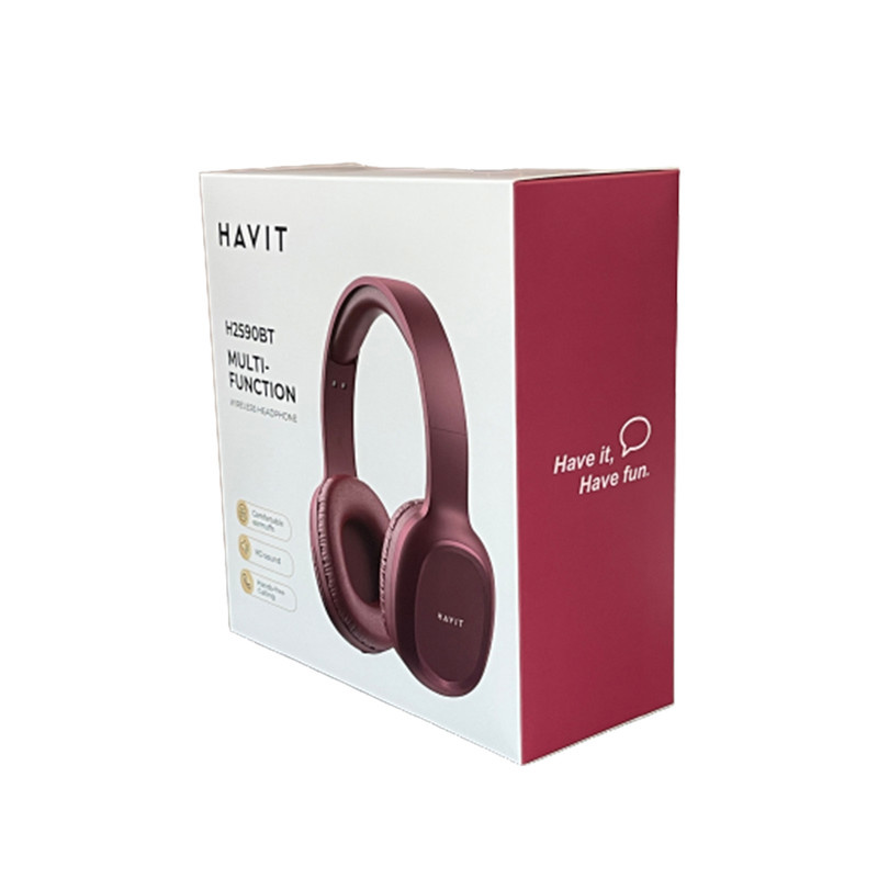 هدفون بی سیم هویت مدل H2590BT هدفون بی سیم هویت مدل H2590BT